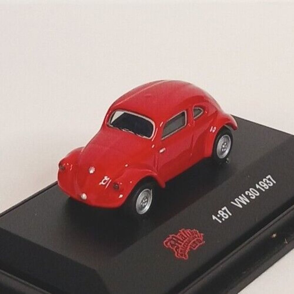 High Speed Volkswagon 1937 Beetle VW30 Malibu International Diecast Red 1:87